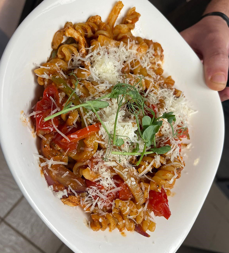 SLOT 506 - FUSILLI ARRABBIATA (V) (SET MENU - MAIN)