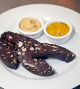 SLOT 706 - BLACK PUDDING SLICE - DAYTIME MENU