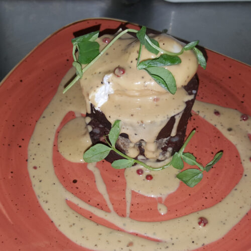 SLOT 706 - BLACK PUDDING SLICE - DAYTIME MENU