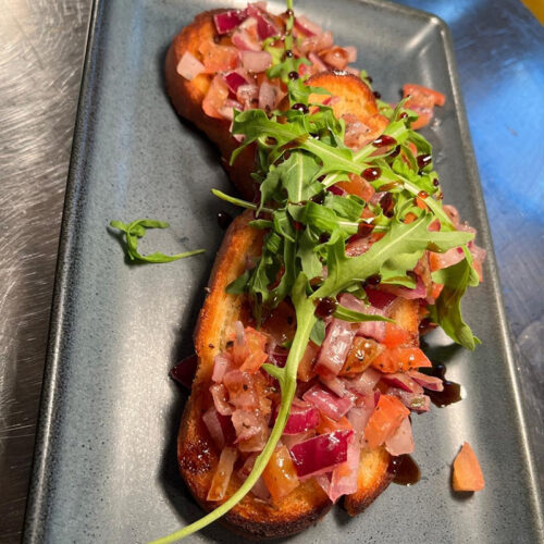 SLOT 708 - BRUSCHETTA (V) - DAYTIME MENU