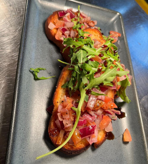 SLOT 502 - BRUSCHETTA (V) (SET MENU - STARTER)