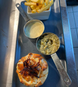 SLOT 58 - CHEESE & ONION PIE