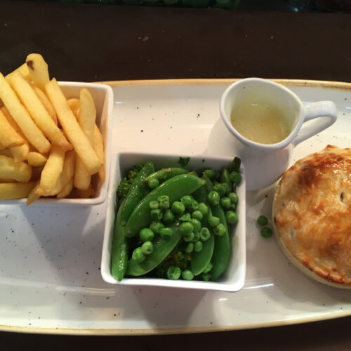 SLOT 58 - CHEESE & ONION PIE