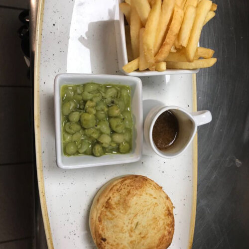 SLOT 58 - CHEESE & ONION PIE