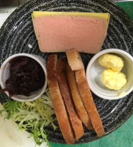SLOT 704 - CHICKEN LIVER PATE - DAYTIME MENU