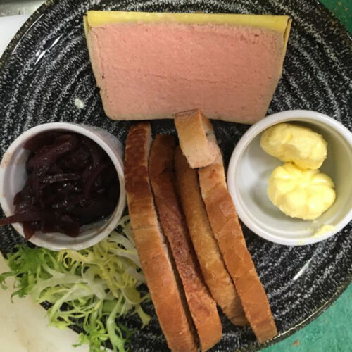 SLOT 704 - CHICKEN LIVER PATE - DAYTIME MENU