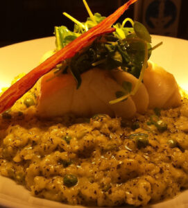 SLOT 56 - COD SUPREME ON SEAFOOD RISOTTO