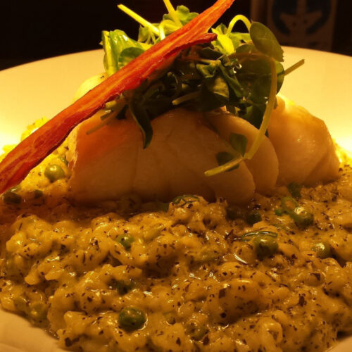 SLOT 56 - COD SUPREME ON SEAFOOD RISOTTO