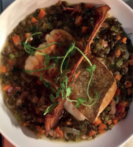 SLOT 56 - COD SUPREME ON SEAFOOD RISOTTO