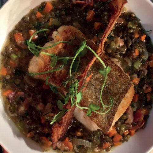 SLOT 56 - COD SUPREME ON SEAFOOD RISOTTO