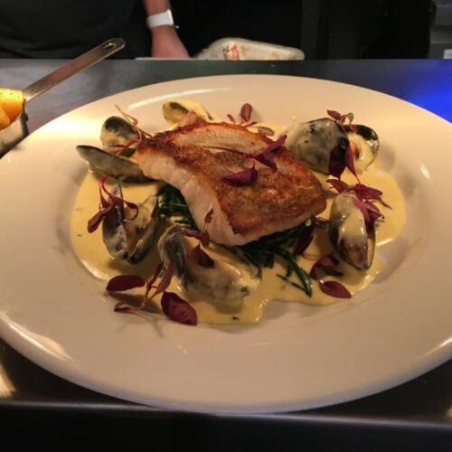 SLOT 56 - COD SUPREME ON SEAFOOD RISOTTO