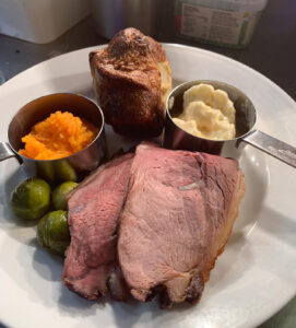 SLOT 546 - FESTIVE OVEN ROASTED SIRLOIN OF ROAST BEEF