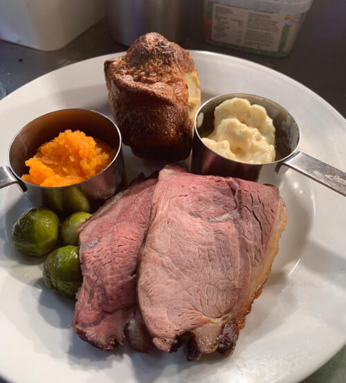 SLOT 546 - FESTIVE OVEN ROASTED SIRLOIN OF ROAST BEEF