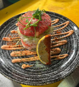 SLOT 504 - INCLUSIVE CRAB PRAWN PINK GRAPEFRUIT SALAD