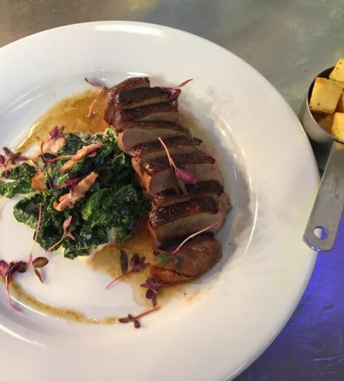 SLOT 508 - INCLUSIVE PAN FRIED DUCK BREAST