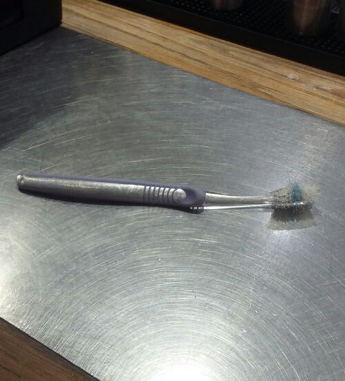 GROUP HEAD CLEANING BRUSH