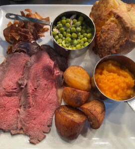 SLOT 737 - ROAST BEEF SUNDAY LUNCH - DAYTIME MENU