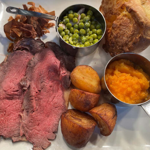 SLOT 737 - ROAST BEEF SUNDAY LUNCH - DAYTIME MENU