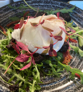 SLOT 504 - INCLUSIVE BLACK PUDDING & BACON SALAD