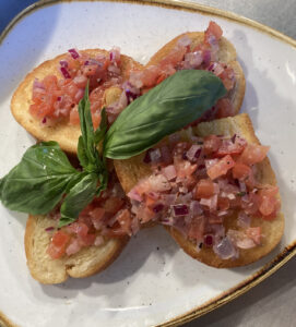 SLOT 708 - BRUSCHETTA (V) - DAYTIME MENU