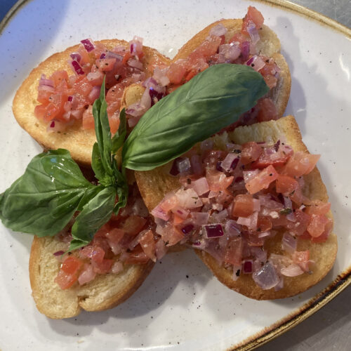 SLOT 708 - BRUSCHETTA (V) - DAYTIME MENU