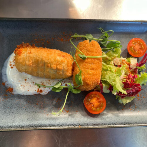 SLOT 504 - INCLUSIVE CAULIFLOWER & TENDERSTEM BROCCOLI FRITTERS (V)