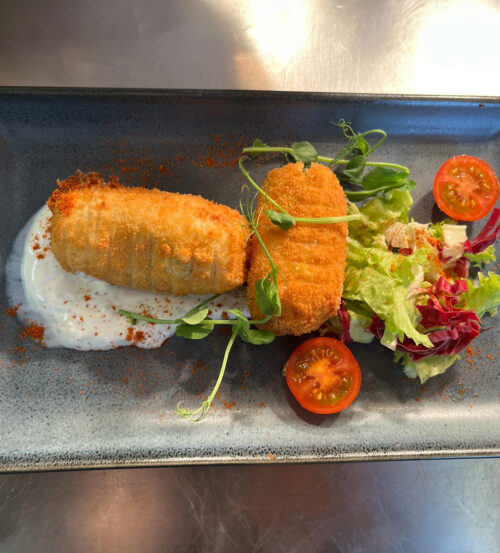 SLOT 502 - INCLUSIVE VEGETABLE CROQUETTES