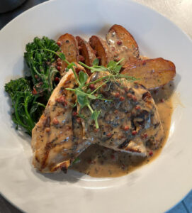 SLOT 508 - OVEN ROASTED CHICKEN - (PEPPERCORN) - (SET MENU - MAIN)