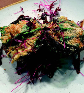 GRILLED FIELD MUSHROOMS