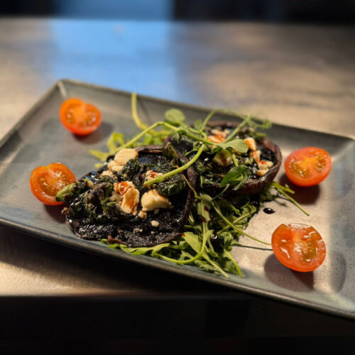 GRILLED FIELD MUSHROOMS