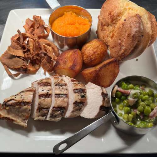 SLOT 738 - ROAST CHICKEN SUNDAY LUNCH - DAYTIME MENU