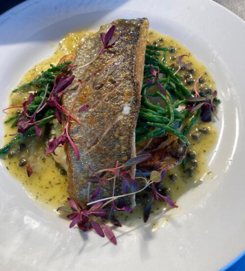 SLOT 511 - SEA BASS FILLET (LEMON BUTTER) - (SET MENU - MAIN)