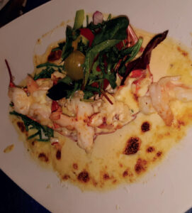 SLOT 328 - LOBSTER APPETISER GARLIC BUTTER SAUCE