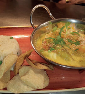 SLOT 52 - MONK FISH & PRAWN CURRY