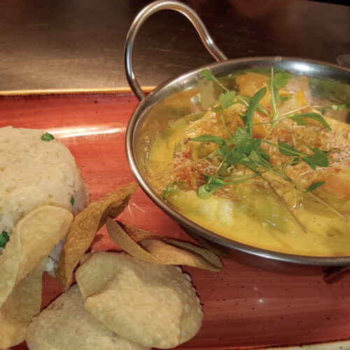 SLOT 52 - MONK FISH & PRAWN CURRY