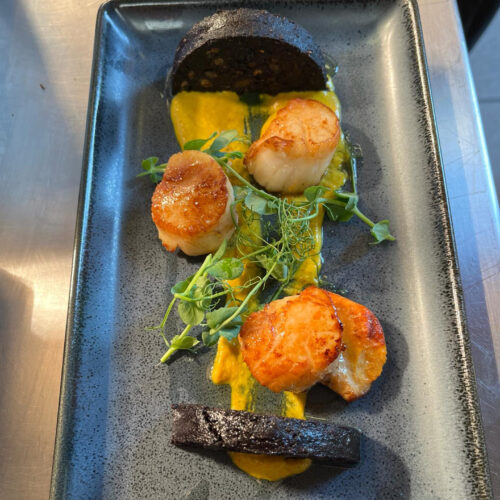 SLOT 26 - PAN SEARED ORKNEY SCALLOPS