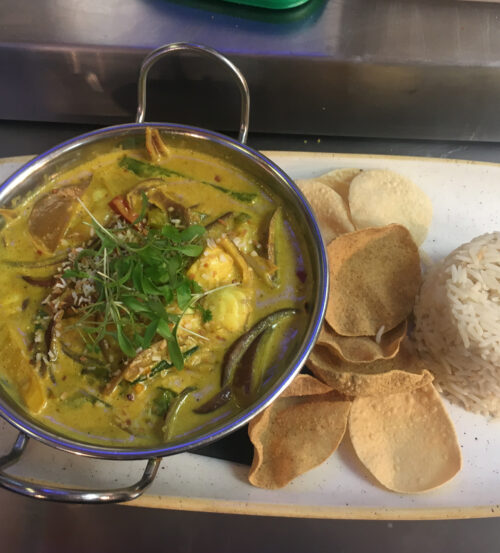 SLOT 52 - MONK FISH & PRAWN CURRY