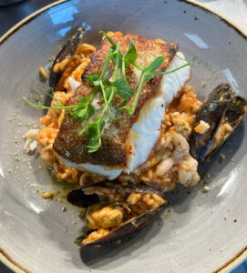 SLOT 56 - COD SUPREME ON SEAFOOD RISOTTO