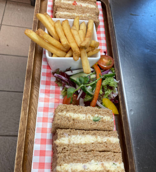 CHEESE SAVOURY SANDWICH