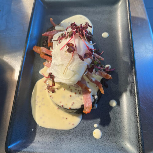 SLOT 706 - BLACK PUDDING SLICE - DAYTIME MENU