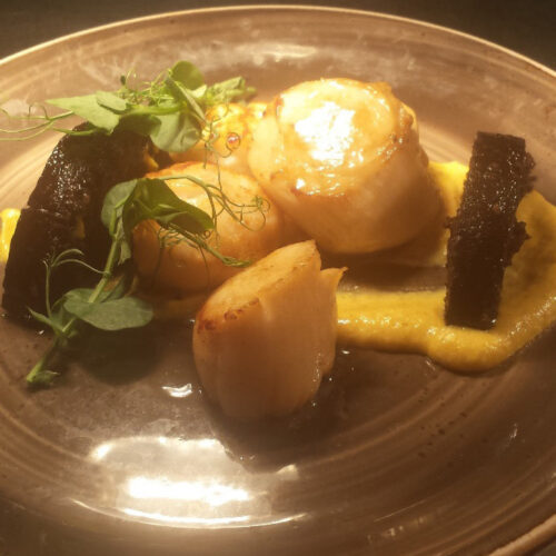 SLOT 26 - PAN SEARED ORKNEY SCALLOPS