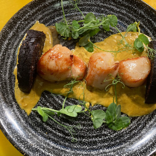 SLOT 26 - PAN SEARED ORKNEY SCALLOPS