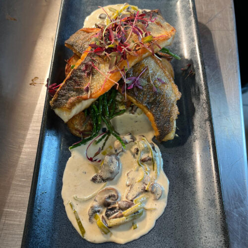 SLOT 53 - SEA BASS FILLETS (TWO)