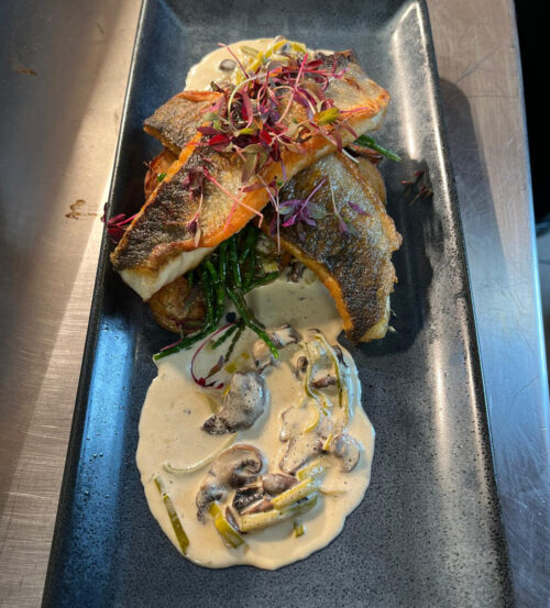 SLOT 53 - SEA BASS FILLETS (TWO)