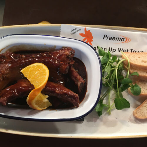 SLOT 707 - SPARE RIBS (3) - DAYTIME MENU