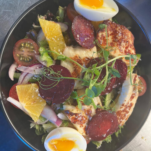 SLOT 81 - HALLOUMI SALAD