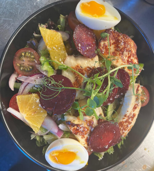 SLOT 81 - HALLOUMI SALAD