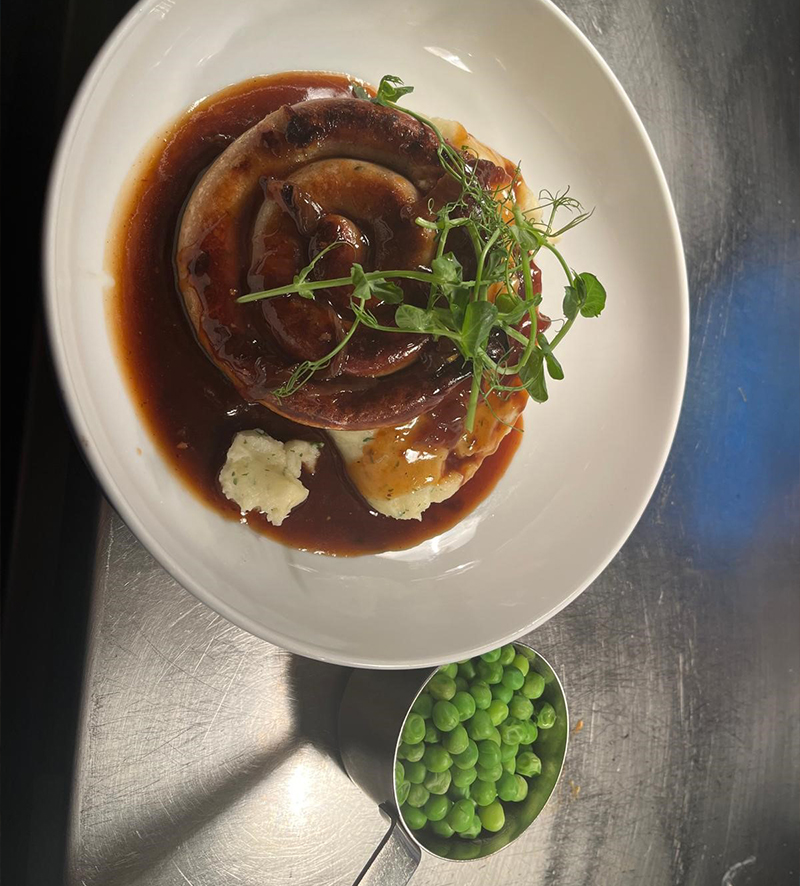 SLOT 506 SAUSAGE & MASH - (SET MENU - MAIN)