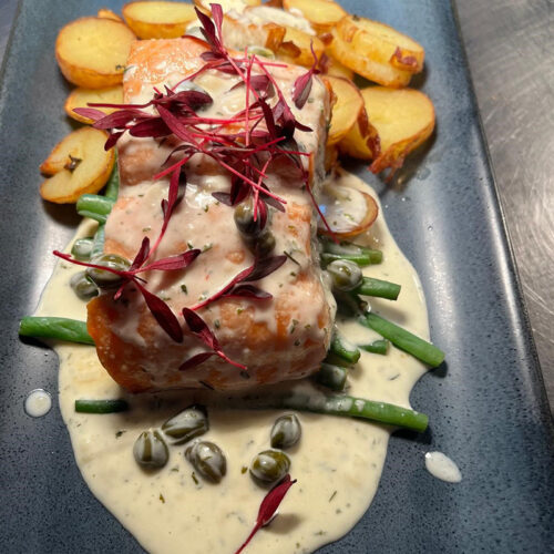 SLOT 51 - PAN FRIED SALMON FILLET