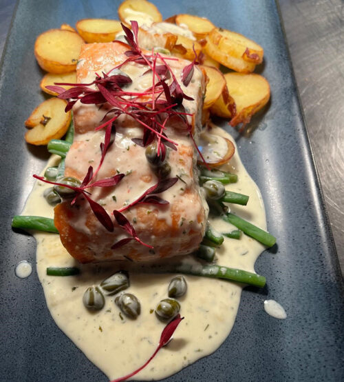 SLOT 51 - PAN FRIED SALMON FILLET